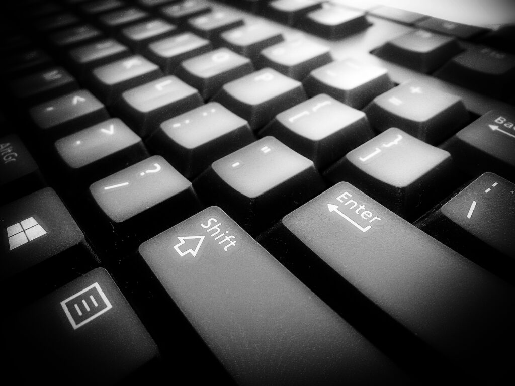 Closeup Photo of Computer Keyboard