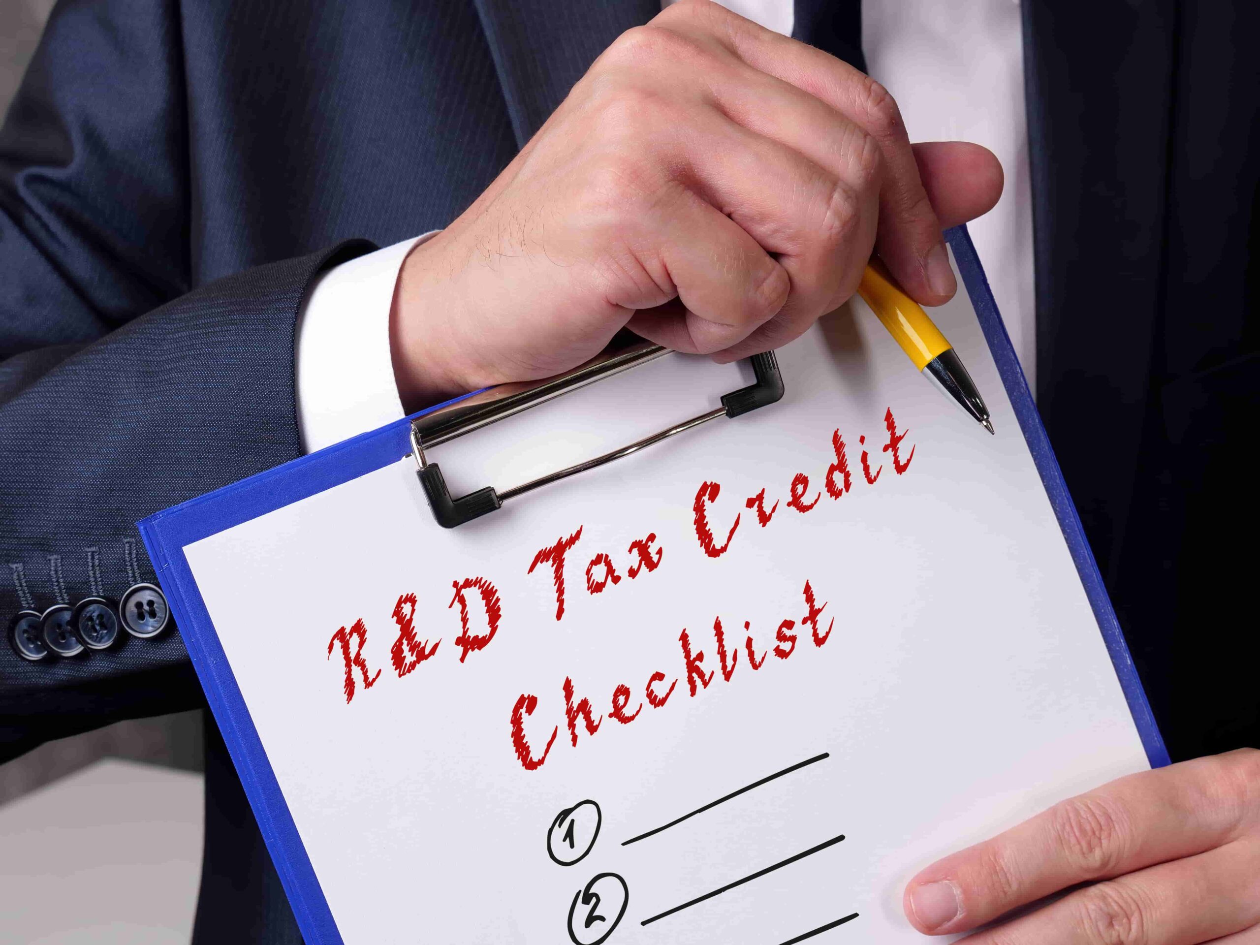 R&D Tax Credits Checklist