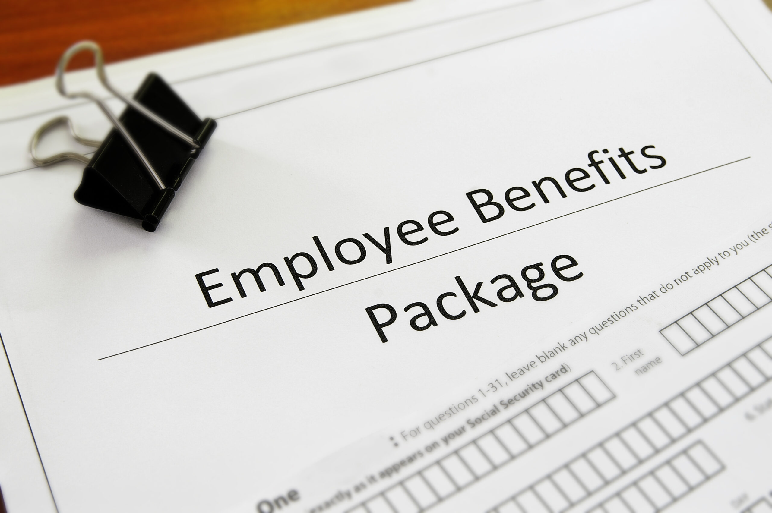 The Packer Thomas employee benefits package
